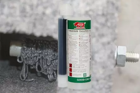 235ml High-quality polyester chemical anchor for heavy-duty anchoring applications - 235ml side by side tube polyester bonded anchor