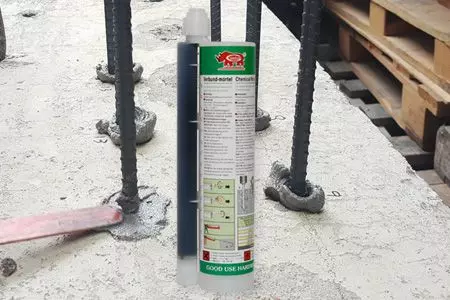360ml Certified polyester chemical anchor for construction projects - 360ml two parts polyester adhesive anchoring