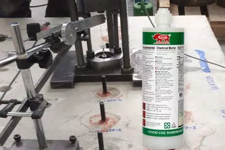 380ml Fast curing polyester chemical anchor for solid and hollow structures - 380ml 400ml 410ml coaxial polyester adhesive anchoring