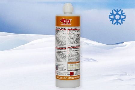 Resin vinilester injeksi pengerasan suhu rendah - GU-2000 Vinyl ester bebas stiren, mortar injeksi yang kuat di lingkungan musim dingin