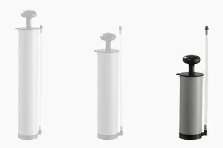 Bomba de soplado manual para limpieza a mano para eliminar el polvo de agujeros perforados (Pequeña) - Pequeña bomba de soplado