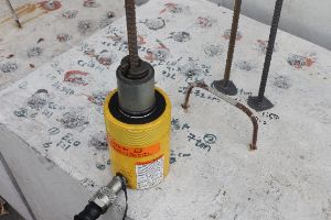 Test tažení kotev před instalací - Zlepšení kvality kotvení armatury