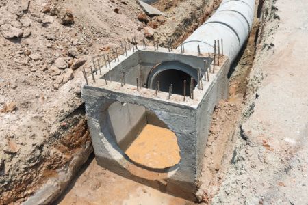 Raccordement de drainage et renforcement