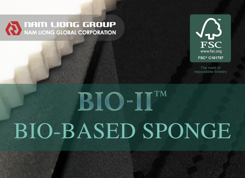 Nam Liong a la série bio-sourcée pour la mousse en caoutchouc et la mousse thermoplastique.