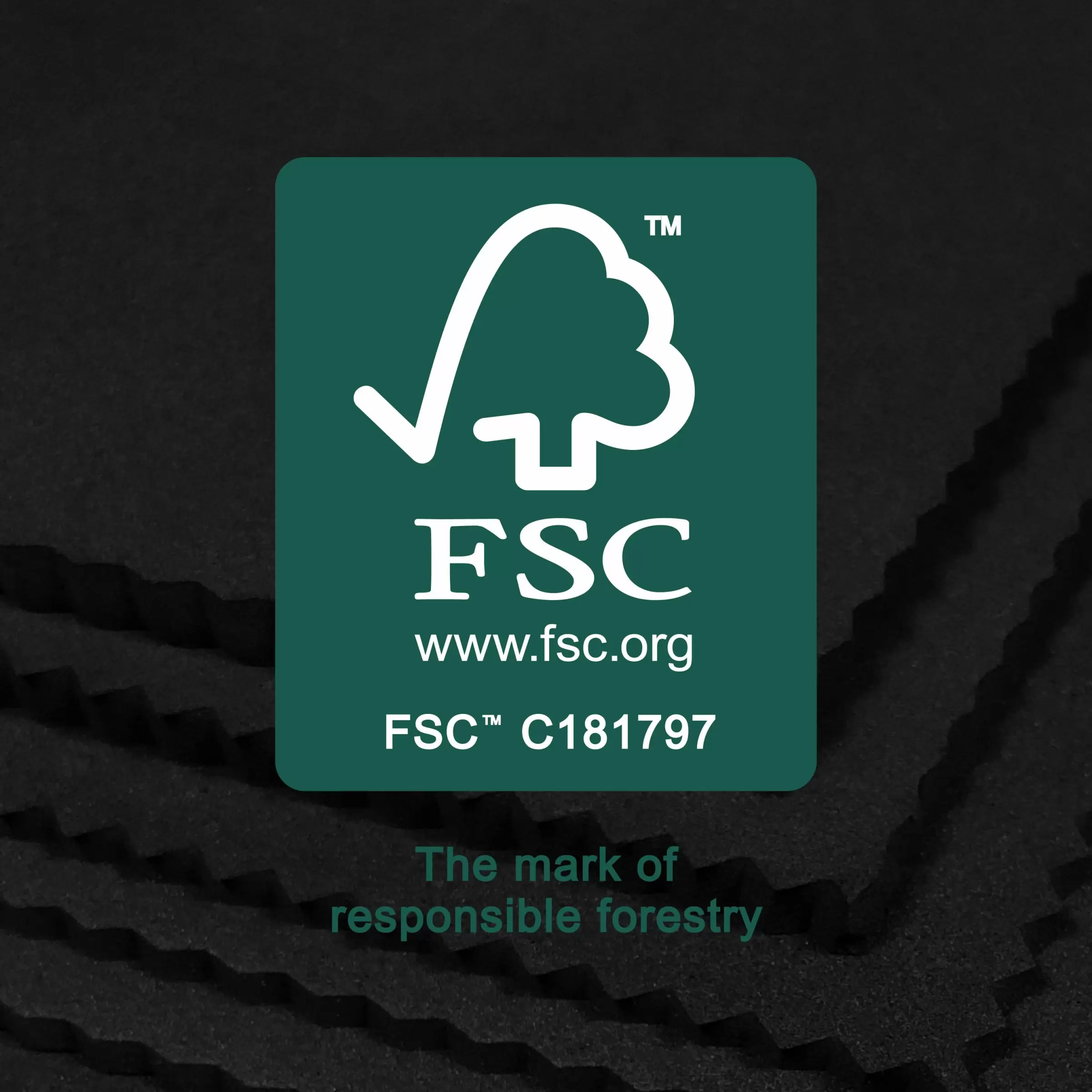 FSC™ 인증을 받은 고무 스펀지