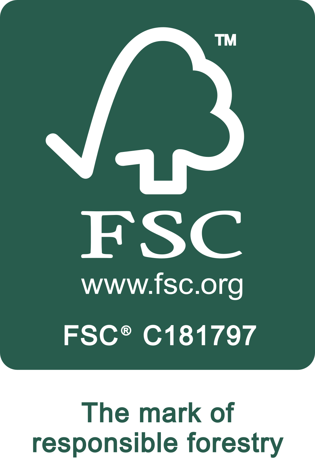 FSC®驗證的橡膠海綿產品