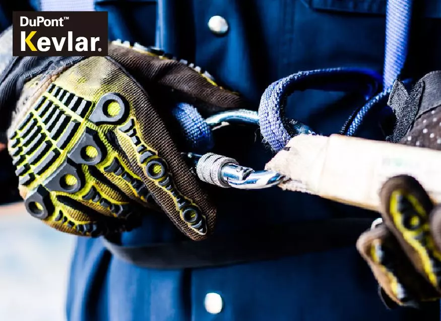 Kain ARMORTEX® tahan abrasi dengan kekuatan tarik tinggi.