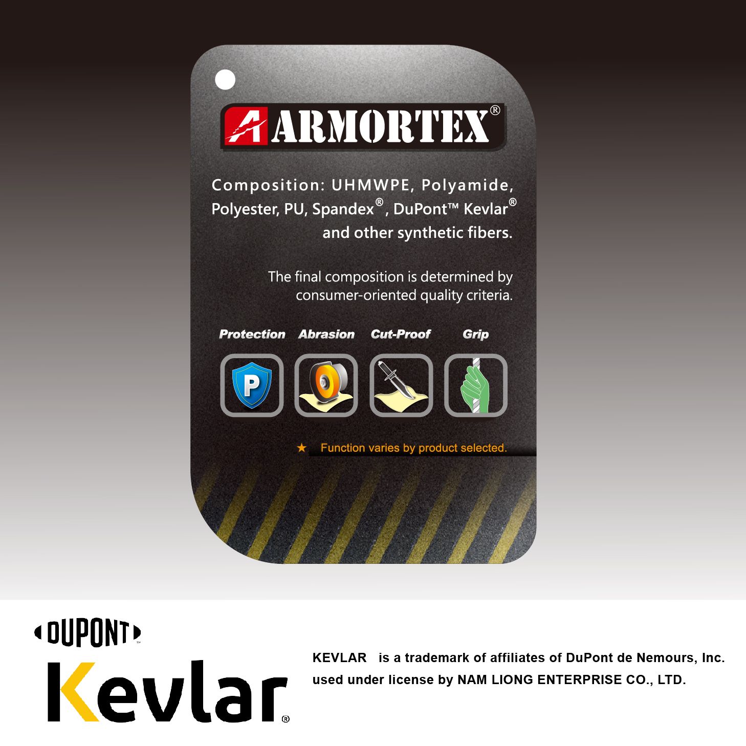 南良國際提供的ARMORTEX®商標,我要滿足那些條件才能在產品上使用呢?