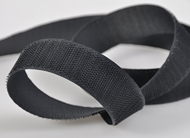 Bande auto-adhésive en Nylon,1 mètre/paire,bande de fixation auto-adhésive  à boucles et crochets,accessoires de couture,autocollant avec colle forte -  Type 20mm-black-1 meter