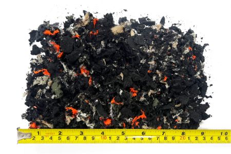 (2) اندازه دانههای لاستیکی میتواند بر اساس نیازهای مشتری سفارشی شود.