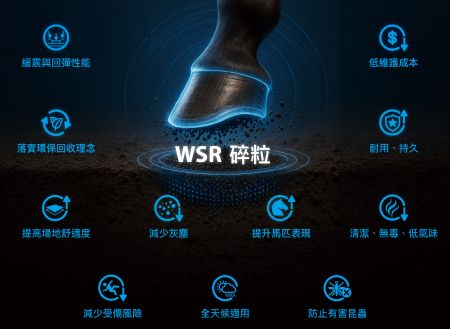 馬術場與健身房用護材