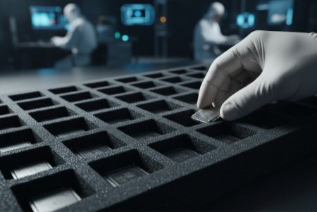Matériaux en mousse pour serveurs AI et équipements semi-conducteurs - Garnitures découpées sur mesure i-Foam™, ignifuges, antistatiques et d'étanchéité