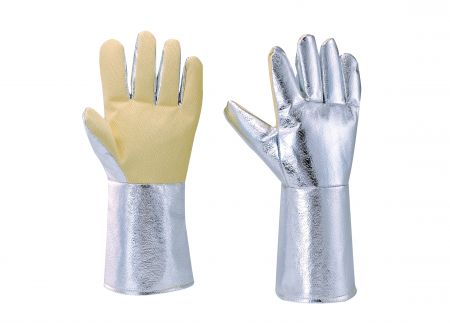 Luvas de Kevlar® Resistentes ao Calor Aluminizadas