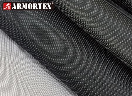 Puncture Resistant Fabric In Black Coating for Pet Harness And Safety Gears