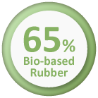 BIO-08 Bio-based rubber sponge / USDA, OEKO-TEX 100 certified