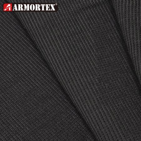 UHMWPE w czarnym, odpornym na cięcie dzianinie