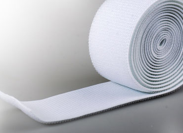 采医疗环保级Spandex橡胶丝与特殊原料织制，弹性佳不易老化。