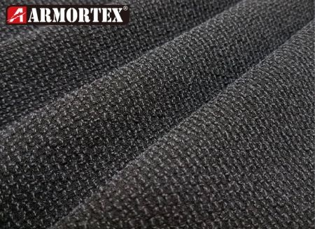 Tecido resistente à abrasão com mistura de Kevlar® e stretch.