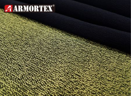 Tecido resistente à abrasão e repelente à água feito com nylon Kevlar® - Tecido resistente à abrasão com mistura de Kevlar e elasticidade.