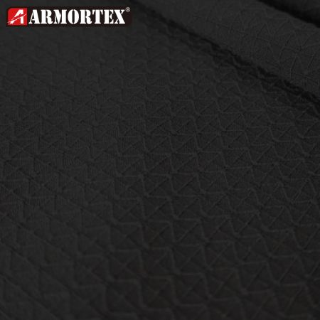 黑色環保回收全滌綸雙面彈力布-TT-61812