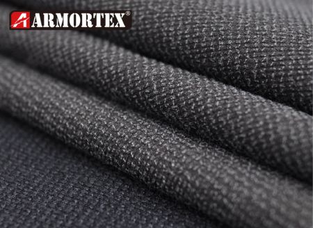 Stretchable Abrasion Resistant Coated Fabric Made with Kevlar® Nylon - Kevlar blended stretch abrasion resistant fabric with coating.