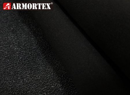 Kevlar® blended stretch abrasion resistant fabric with coating.