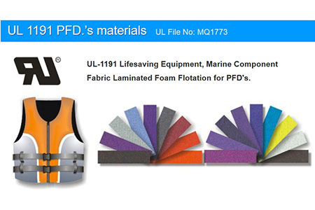 Материалы для одобренных PFD UL 1191 (UL File No. MQ1773).