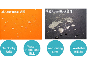 高拨水潜水衣料。