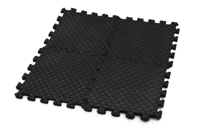 (3) WSR Vulcanized recycled rubber mat