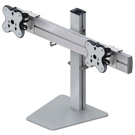 Dual Monitor Arms - Free Standing Type with 1 Layer