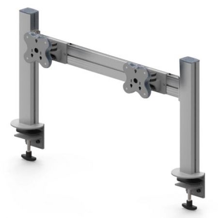 Dual Monitor Arms - Clamp or Grommet Mount