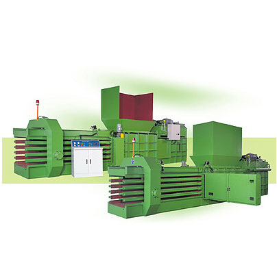 Op maat gemaakte balenpersen en recyclingapparatuur voor industrieel karton, papier en plastic afval.