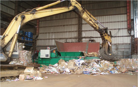 How to feed the waste material - Techgene Machinery Co., Ltd.