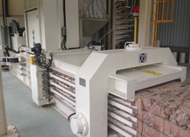 TB-0911全自動廢紙壓縮捆包機