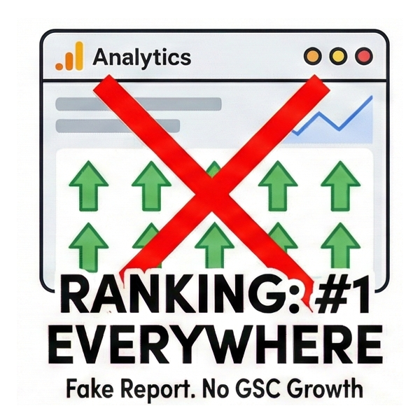 AI SEO 詐騙:排名報表都第一名