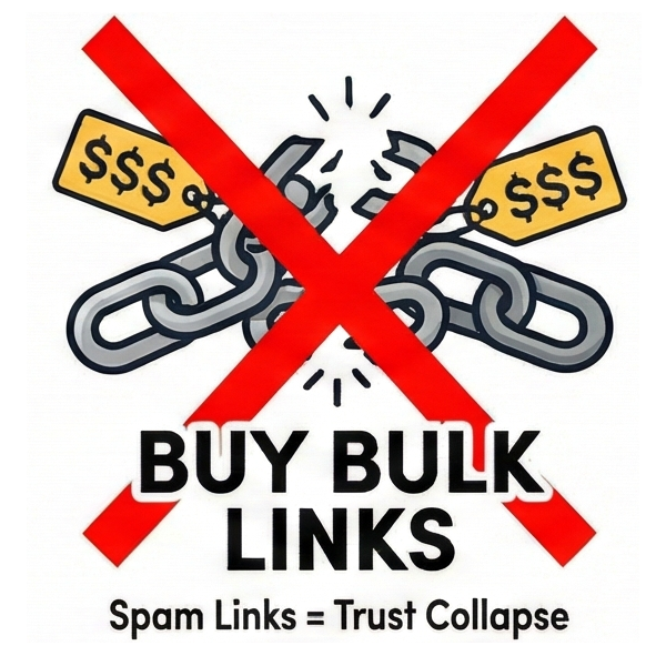 AI SEO 詐騙：購買大量外部連結