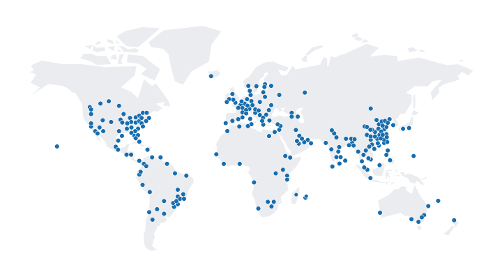 Cloudflare CDN 全球節點