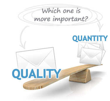 For suppliers, the quality of the inquiry should be more important than the quantity