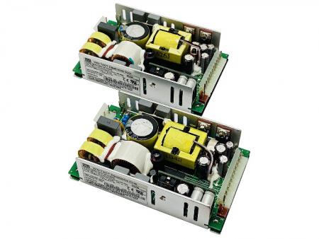 24V 및 12V 200W AC/DC 오픈 프레임 전원 공급장치