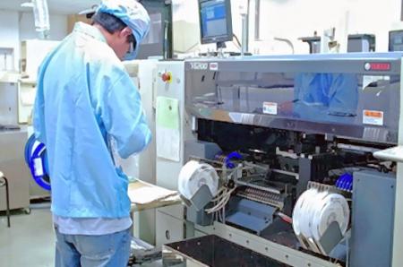 Machine de placement automatique.