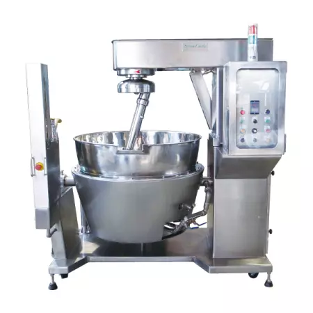 200L bowl-tilting + arm lifting gas cooking mixer