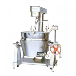 SC-420A SUS#304型, ガス加熱, 二重鍋