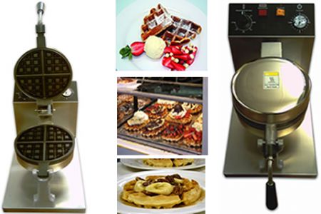Belgian Round Waffle Maker