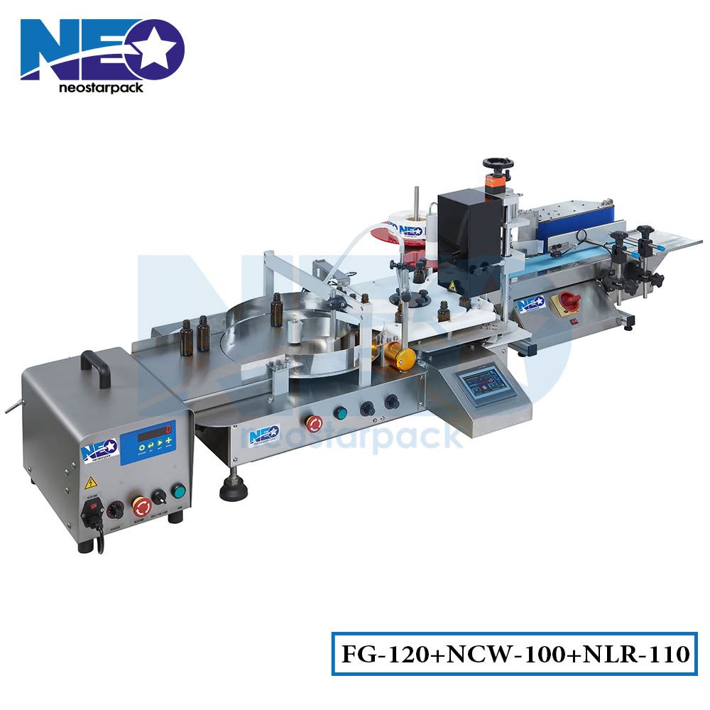 cigarette cap labeling machine Tax Stamp Box Bottle Top Sticker Parameter Machine Model Compact Filling Line (Filler /