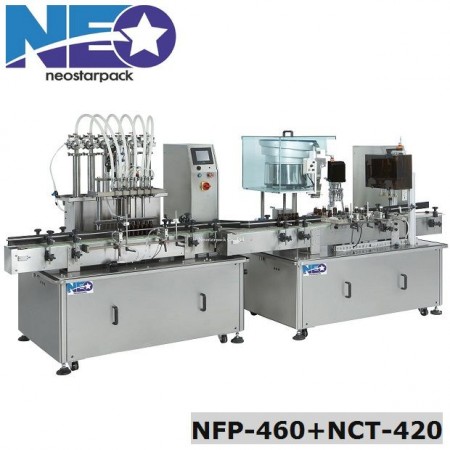 Liquid filling-ROPP aluminum capping production line