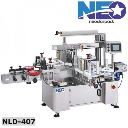 自動高速雙面貼標機