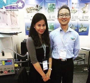 เครื่องบรรจุภัณฑ์ Neostarpack สำหรับเติมนับฝาปิด ProPak Vietnam 2016