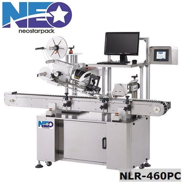 Bottle labeling machine