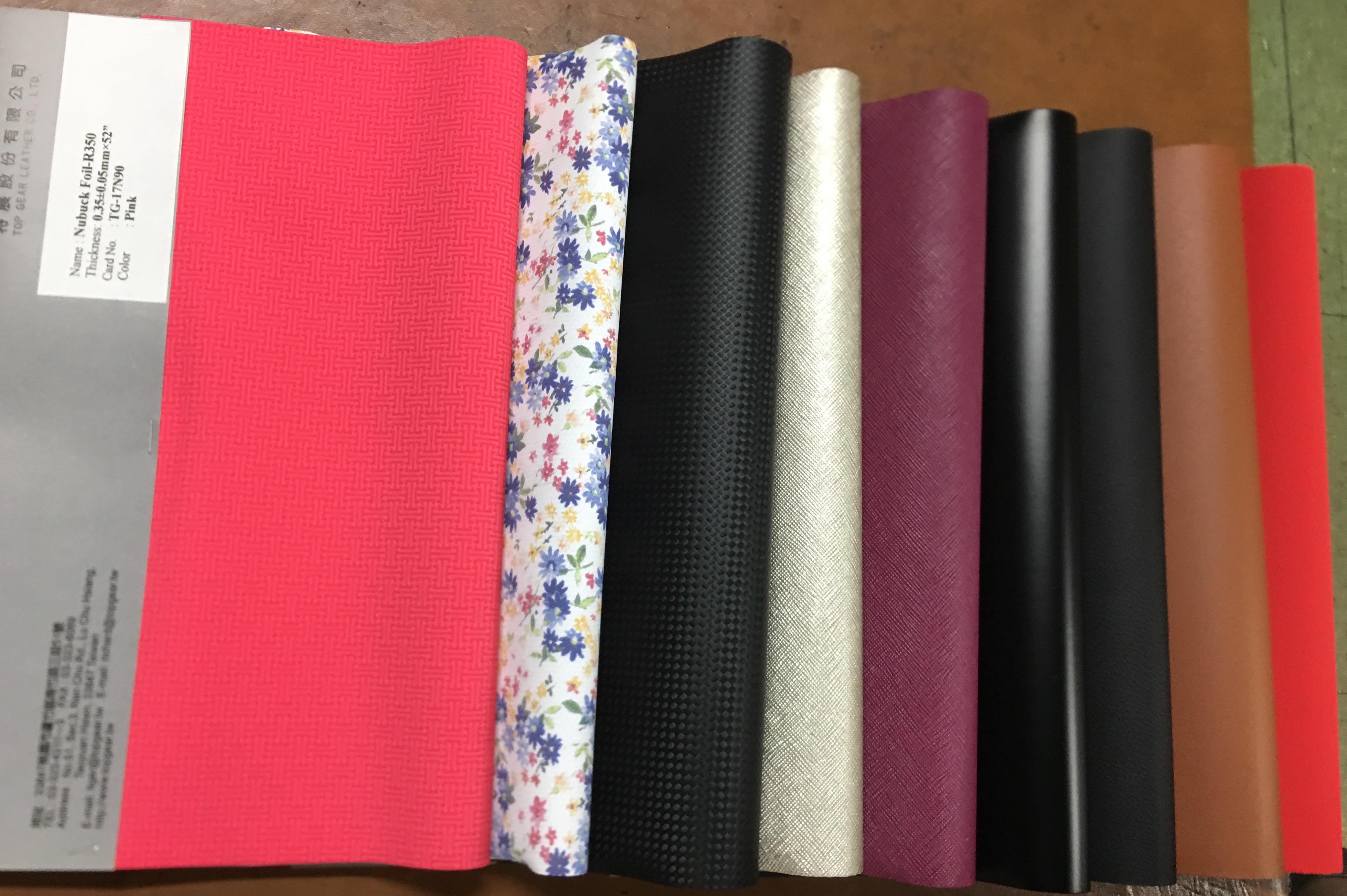 PU Leather Foil PU Leather Film