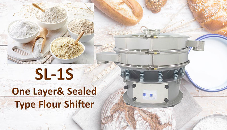 Multi-Layer & Sealed Flour separator is for shifting materials.
